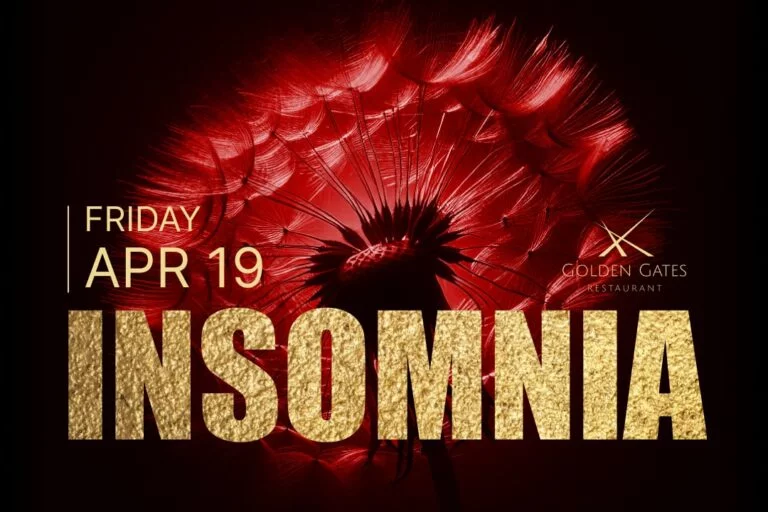 Insomnia Apt 19th 2024 at Golden Gates Restaurant in Philadelphia