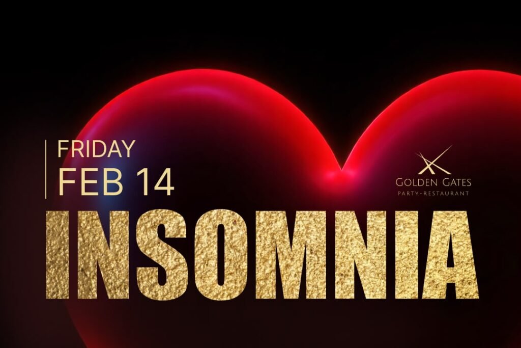 Valentine’s Day Insomnia at Golden Gates Party-Restaurant in Northeast Philadelphia