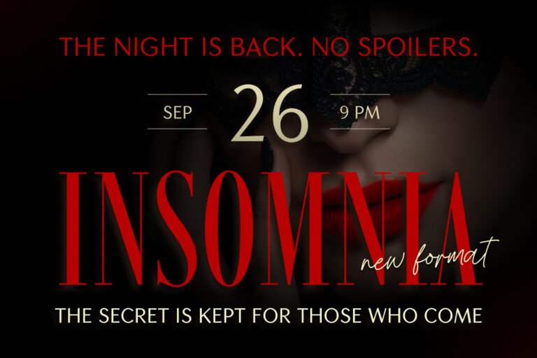 Insomnia | Nightlife Event in Philly | Sep 26 | Golden Gates