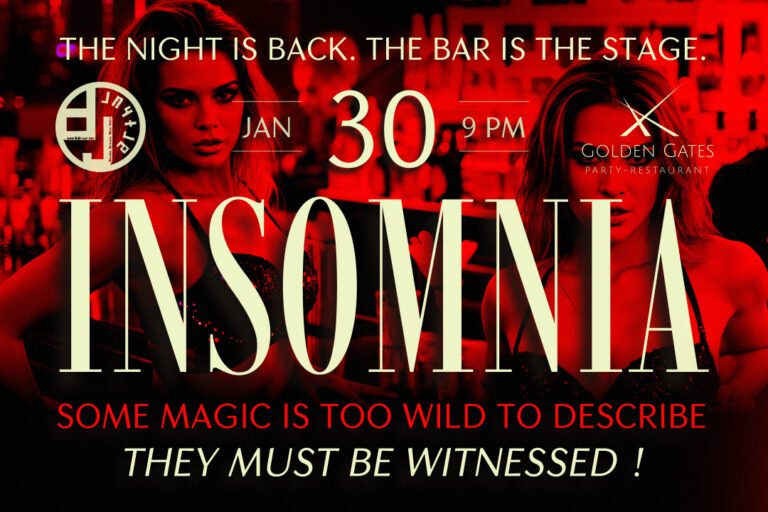 Insomnia Show in Northeast Philadelphia — Jan 30, 2026