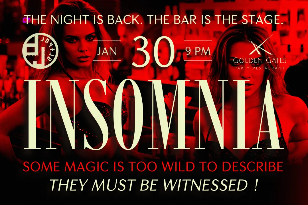 Insomnia Show in Northeast Philadelphia — Jan 30, 2026