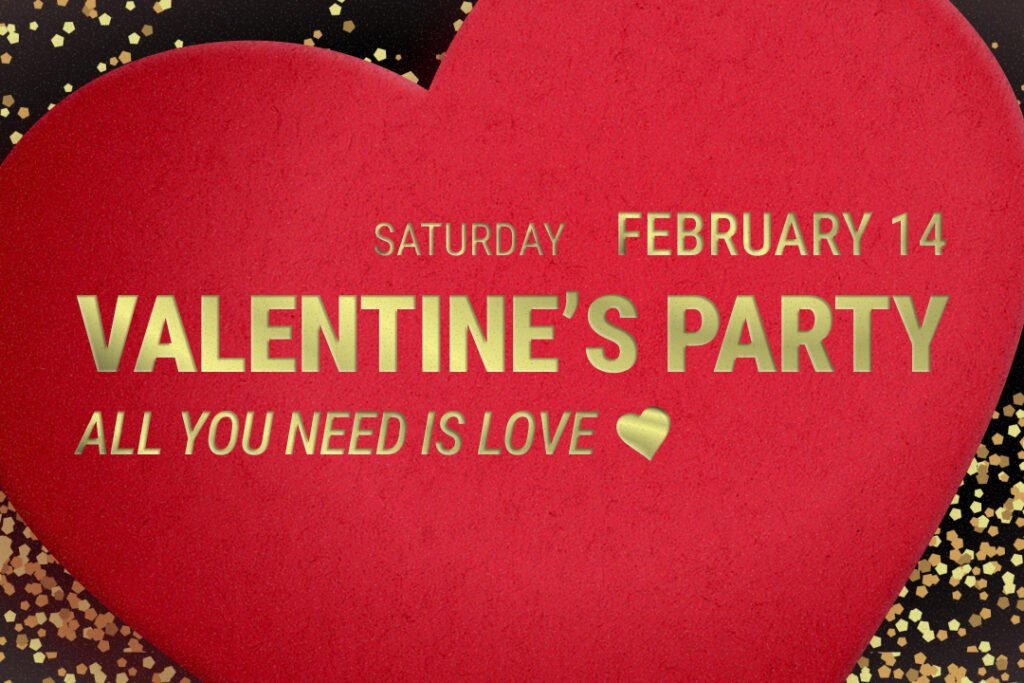 Valentine’s Day party in Philadelphia with live performances and a vibrant atmosphere at Golden Gates